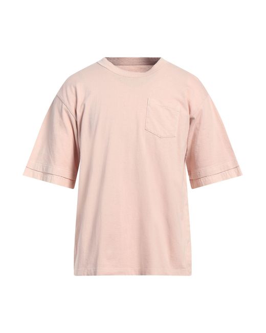 Sacai Pink T-shirt for men