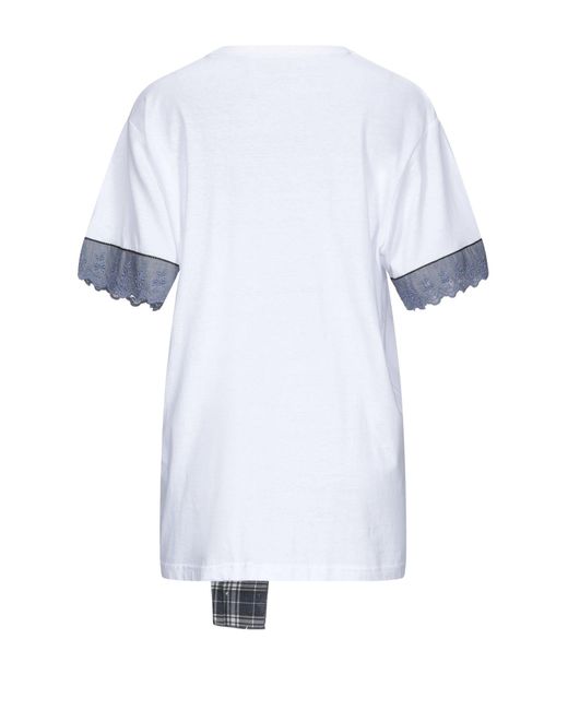 Antonio Marras Blue T-Shirt Cotton, Acetate, Polyester