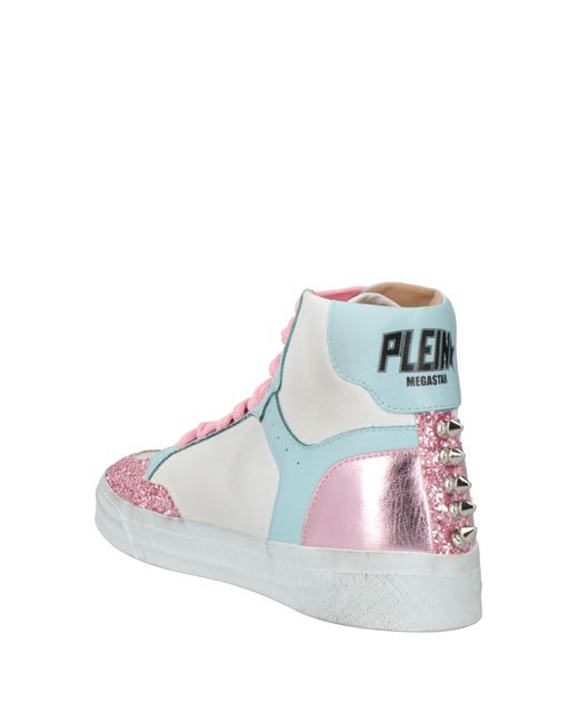 Philipp Plein White Sneakers Leather