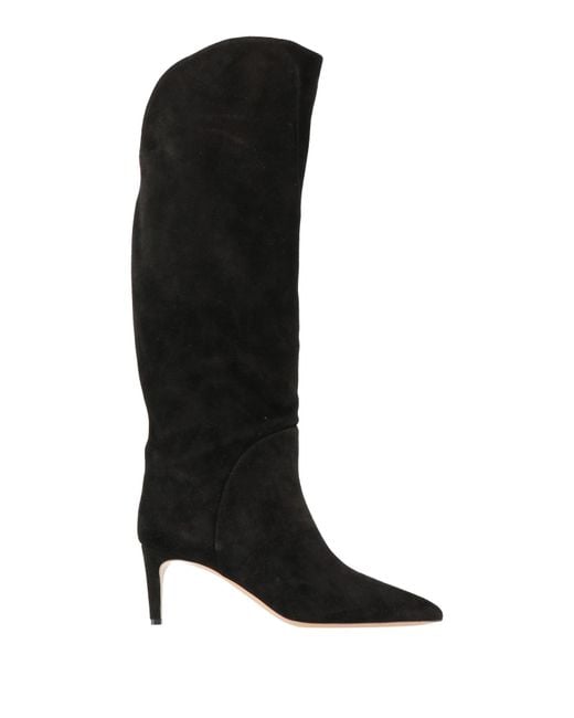 Paris Texas Black Boot Leather