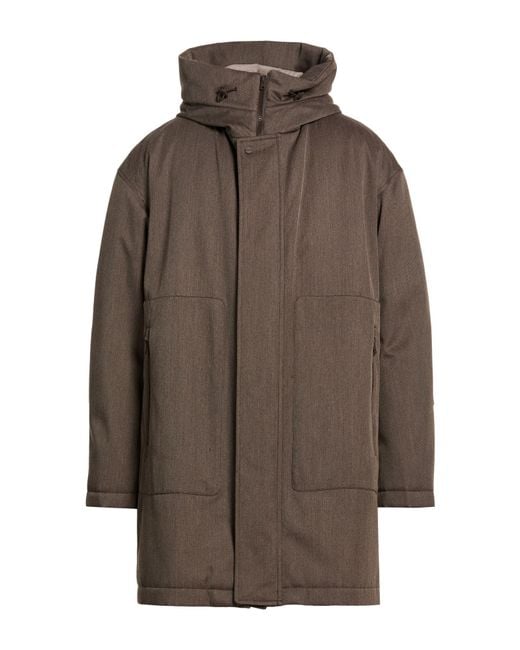 Herno Brown Coats for men