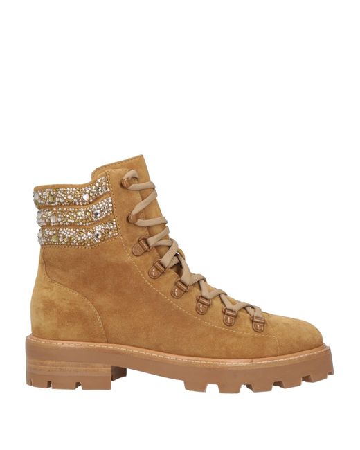 Jimmy Choo Brown Ankle Boots