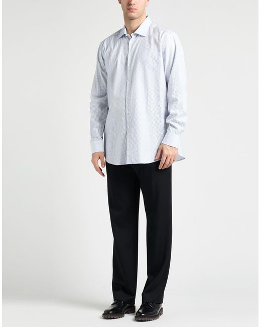 Etro Blue Shirt Cotton for men