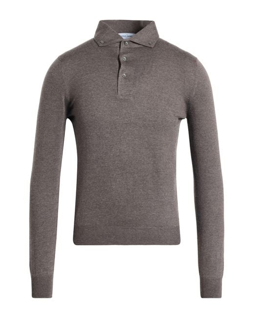 Gran Sasso Gray Sweaters for men