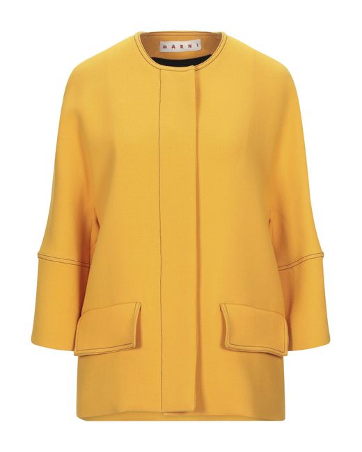 Marni Yellow Suit Jacket