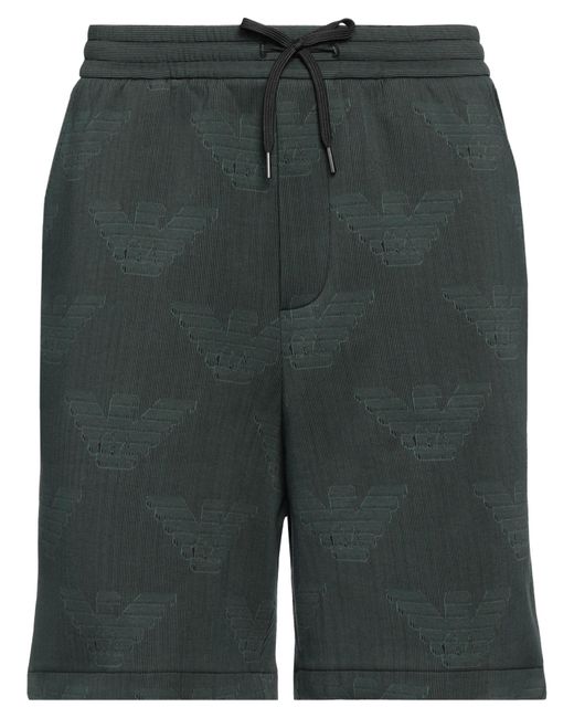 Emporio Armani Green Shorts & Bermuda Shorts for men