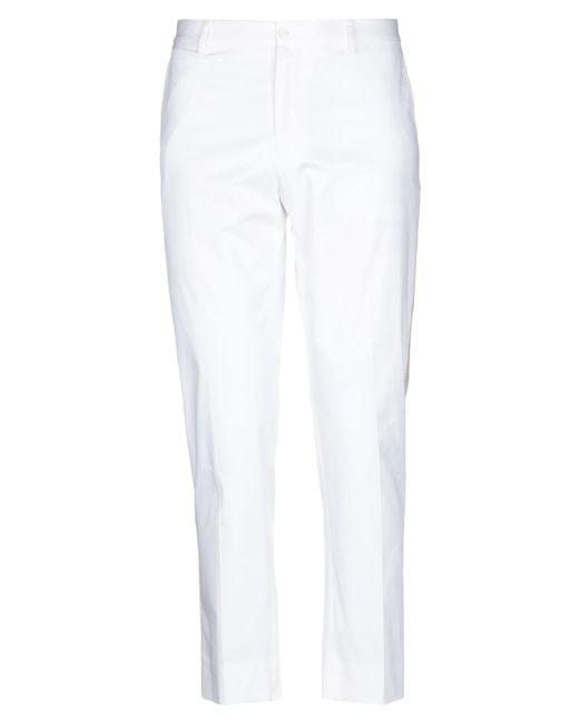 Dolce & Gabbana White Trouser for men