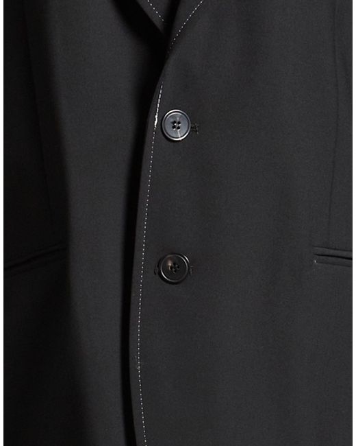 Marni Black Blazer Polyester, Virgin Wool, Elastane