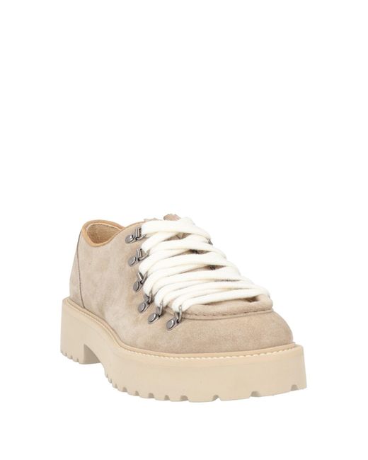 Doucal's Natural Lace-up Shoes