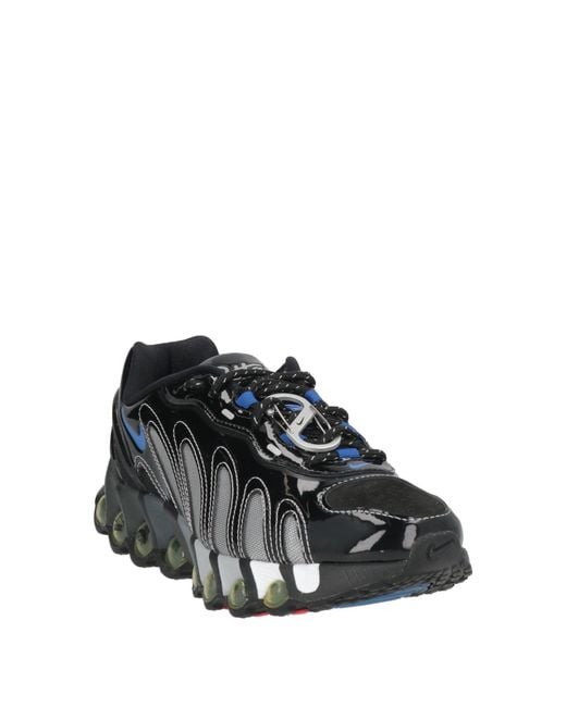 Nike Black Sneakers Synthetic Material, Textile Fibers for men