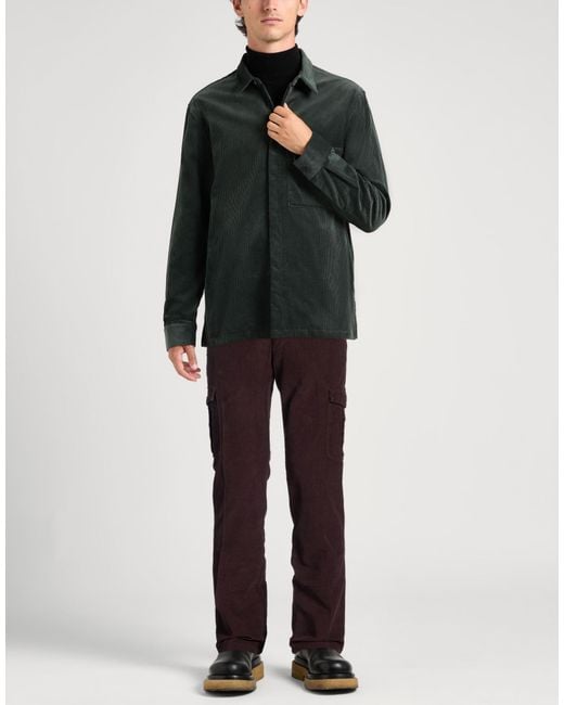 Eleventy Purple Pants Cotton, Elastane for men