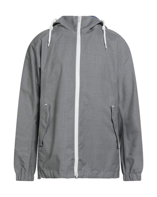 Herno Gray Jacket Virgin Wool for men