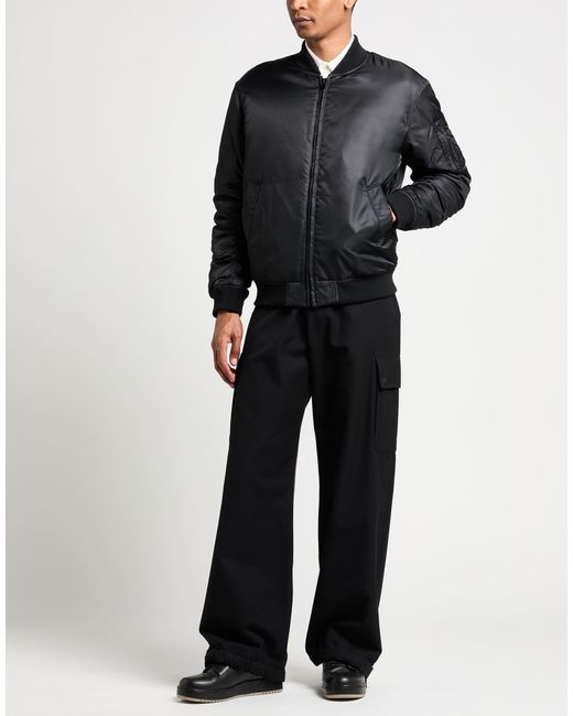 Moschino Black Jacket Polyamide for men