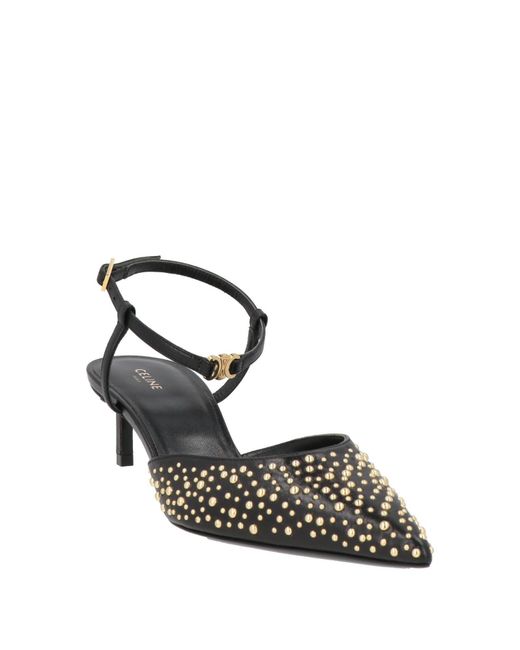 Céline Black Pumps Leather