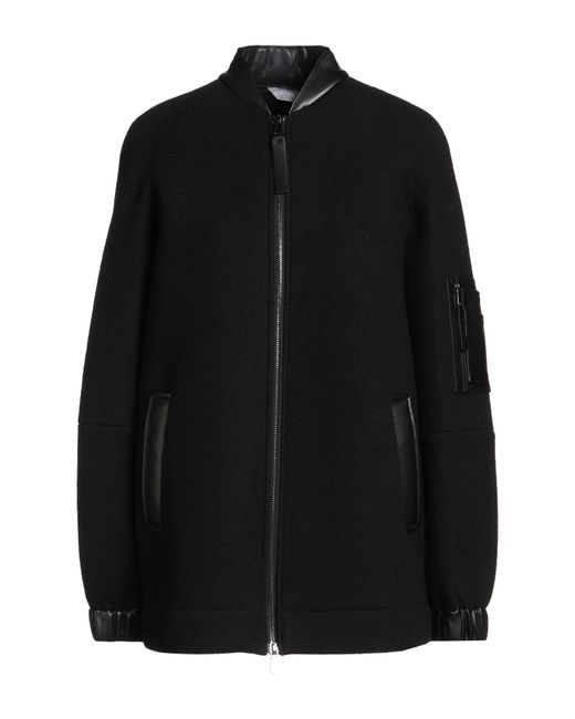 Max Mara Black Leisure Jacket Wool, Polyester