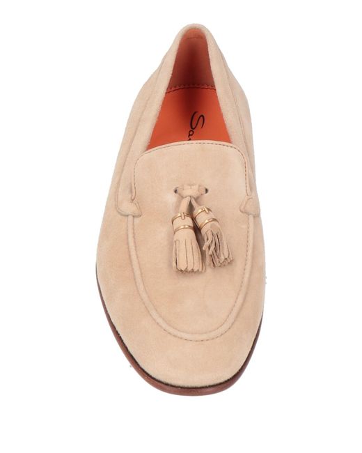 Santoni Pink Loafer for men