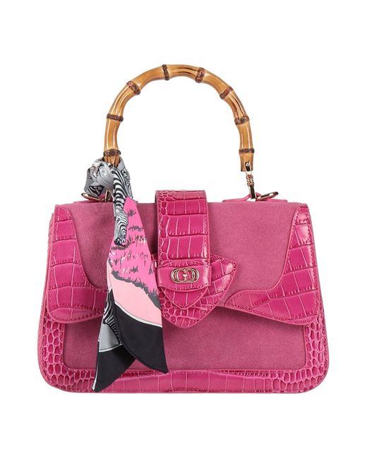 Borsa A Mano di La Carrie in Pink