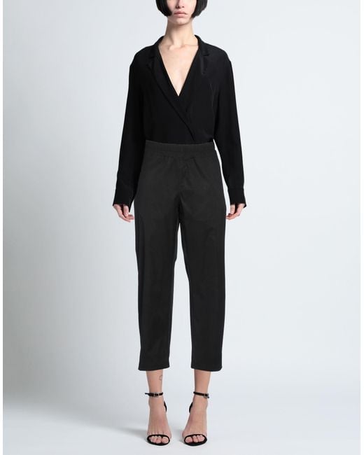 Studio Nicholson Black Pants Polyester, Polyamide