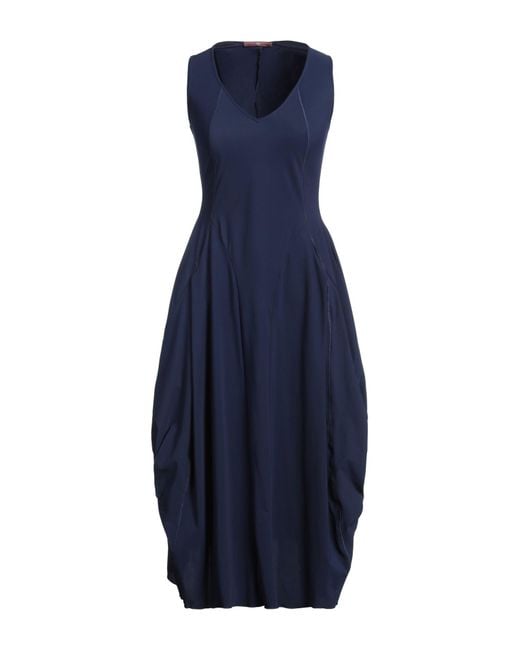 High Blue Midi Dress