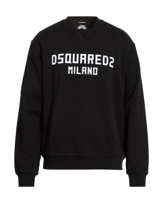 DSquared² Black Sweatshirt for men