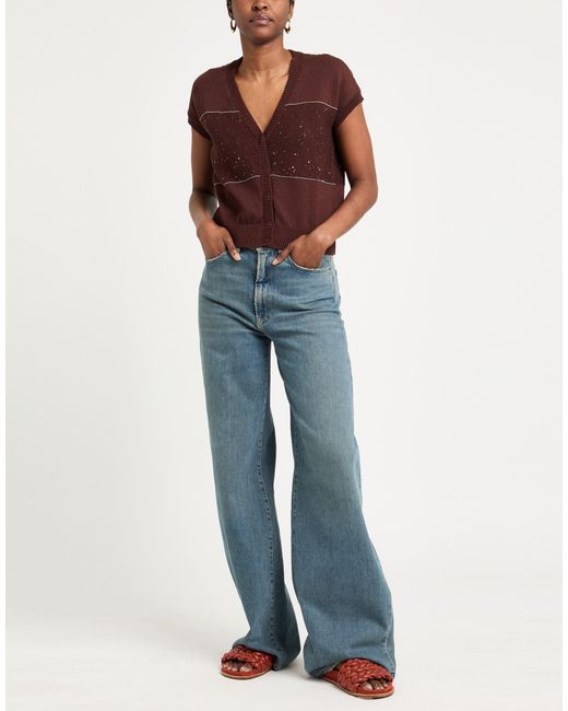 Peserico Brown Cardigan