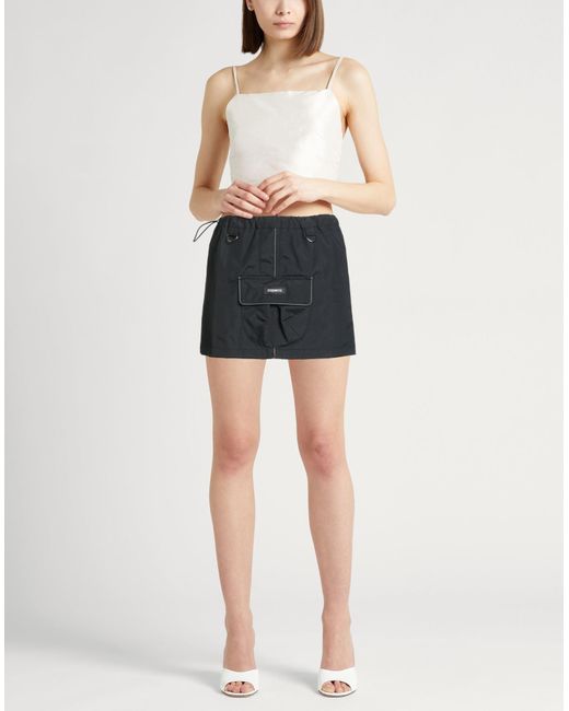 Coperni Black Mini Skirt