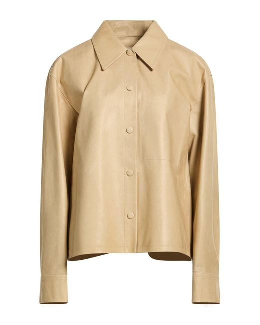 Jil Sander Natural Jacket Calfskin