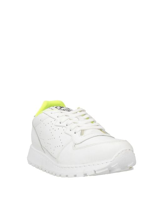 2 Star White Sneakers Leather