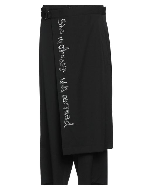 Yohji Yamamoto Black Pants for men