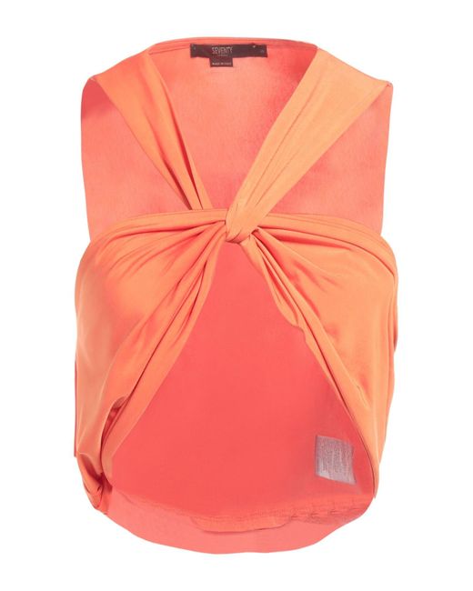 SEVENTY VENEZIA Pink Top Polyester, Elastane