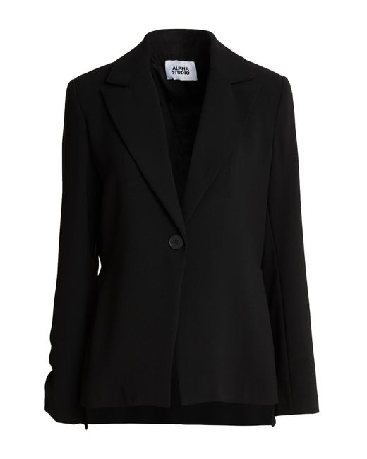 Alpha Studio Black Blazer