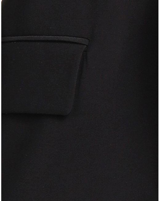 Dondup Black Blazer Viscose, Polyester