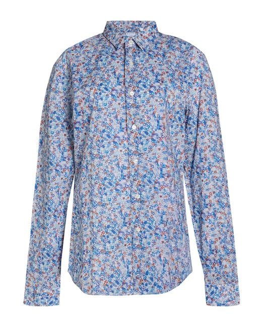 Xacus Blue Shirt Cotton for men