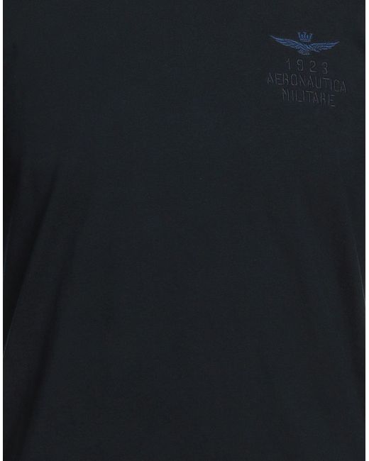 Aeronautica Militare T-shirts in Black für Herren