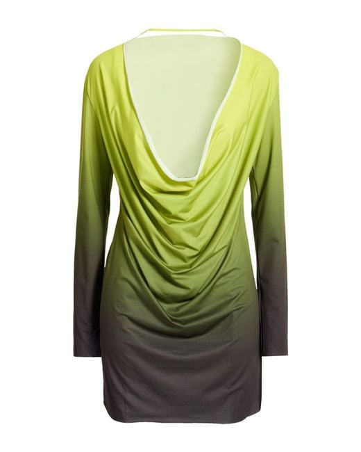 GIMAGUAS Green Mini Dress Polyester