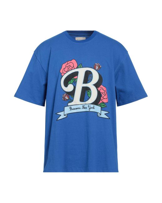 Buscemi Blue T-shirt for men