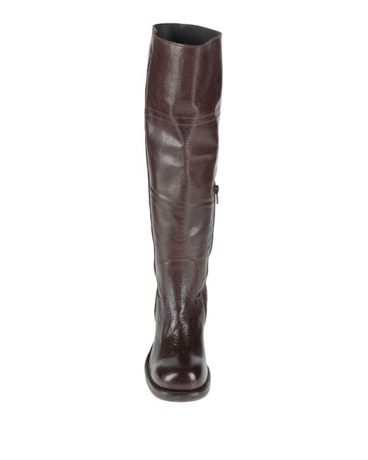 Moma Brown Boot Calfskin