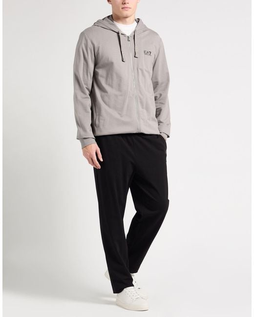 EA7 Gray Tracksuit Cotton for men