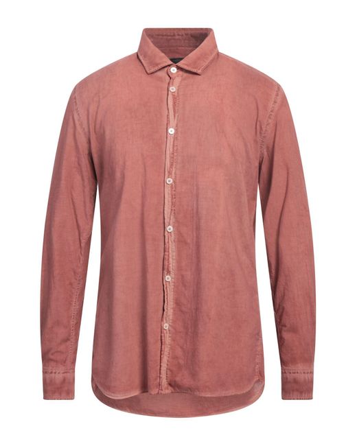 Messagerie Pink Shirt Cotton for men