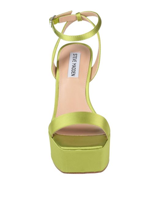 Steve Madden Green Sandals