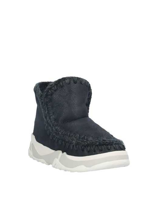 Mou Blue Ankle Boots
