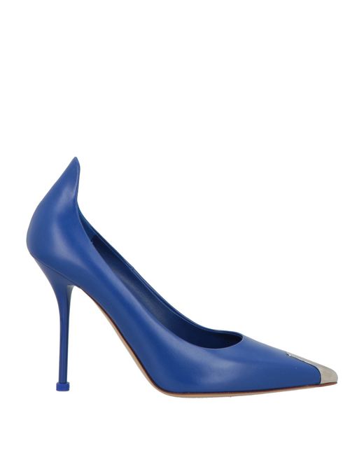 McQueen Blue Pumps