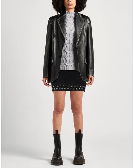 Alanui Black Mini Skirt