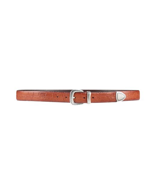Eleventy White Belt for men