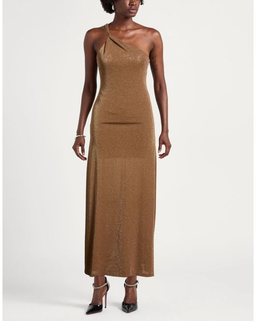 Kaos Brown Maxi Dress