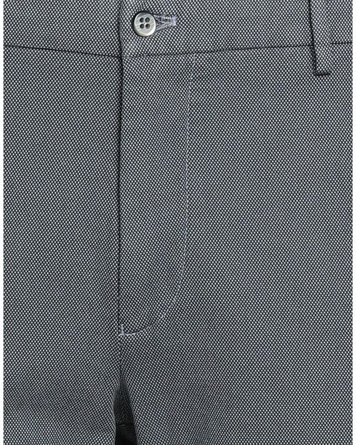 Mason's Gray Midnight Pants Cotton, Elastane for men