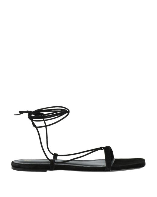 Totême  Black Sandals Leather