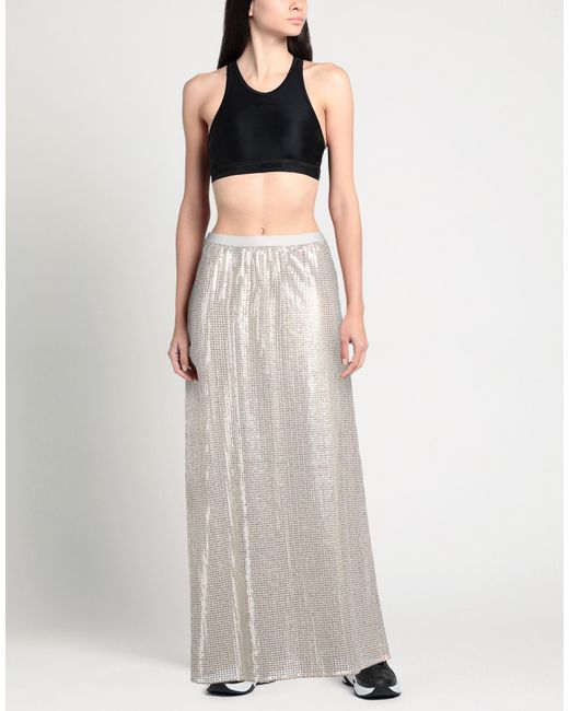 MAX&Co. White Maxi Skirt