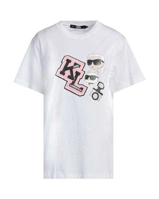 Karl Lagerfeld White T-shirt