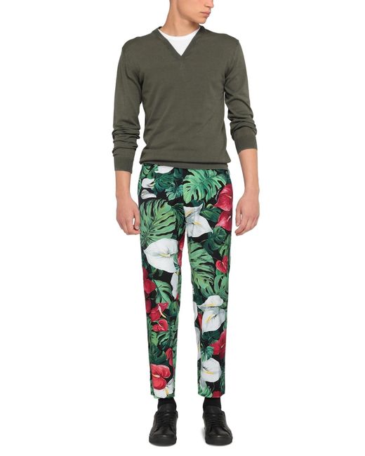Dolce & Gabbana Green Trouser for men